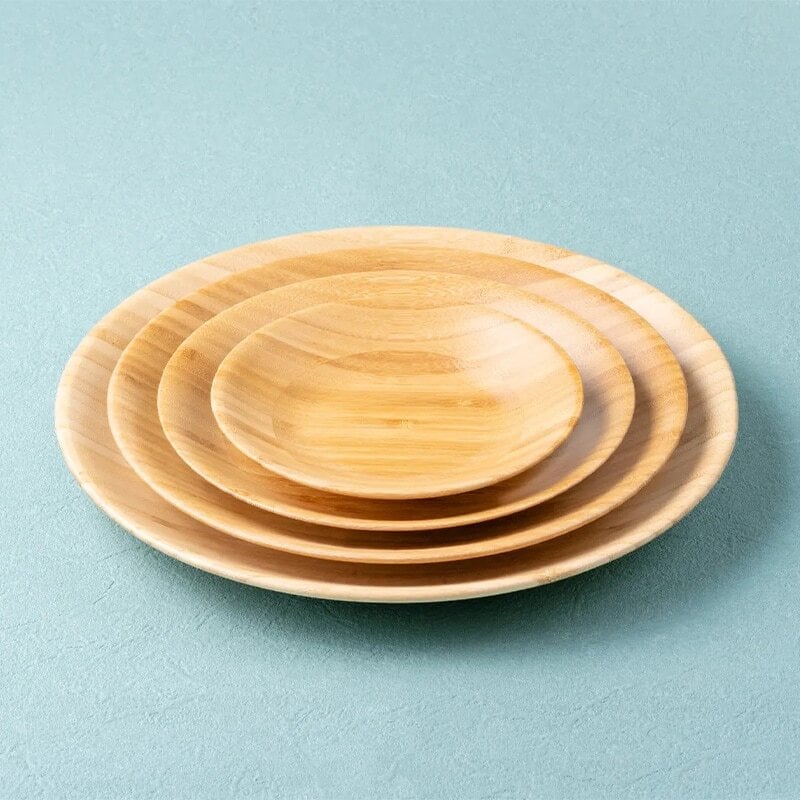 ECL-11 (プレート皿/大) 業務用食洗機対応 竹製食器 ETHICLE（エシクル