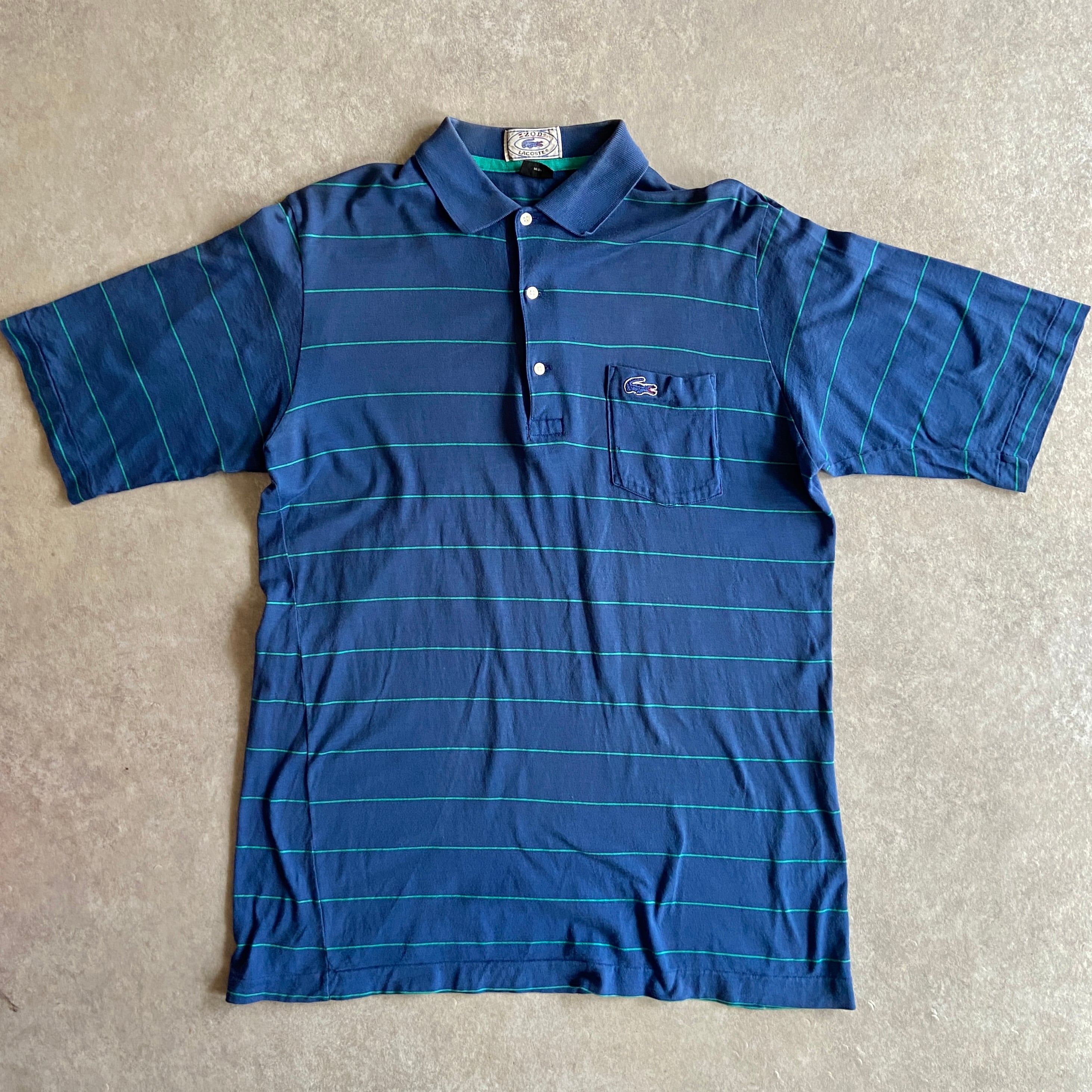 1990s LACOSTE S/S Polo Shirt XL Made in Japan H051