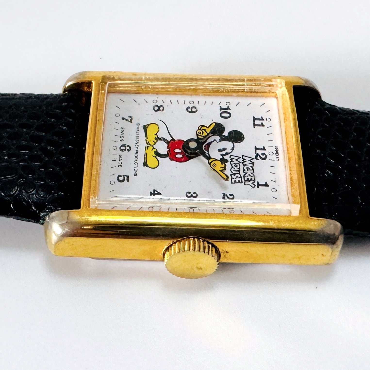 ブラッドレイ/BRADLEY【ミッキーマウス】/手巻き/パイアイ/箱付き ブラッドレイ/BRADLEY【ミッキーマウス】/手巻き/パイアイ/箱付き