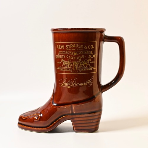 Vintage Levi's BOOTS MUG CUP NOS