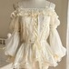 ゆめかわ♡ローズバンケットオフショルトップス  tops12