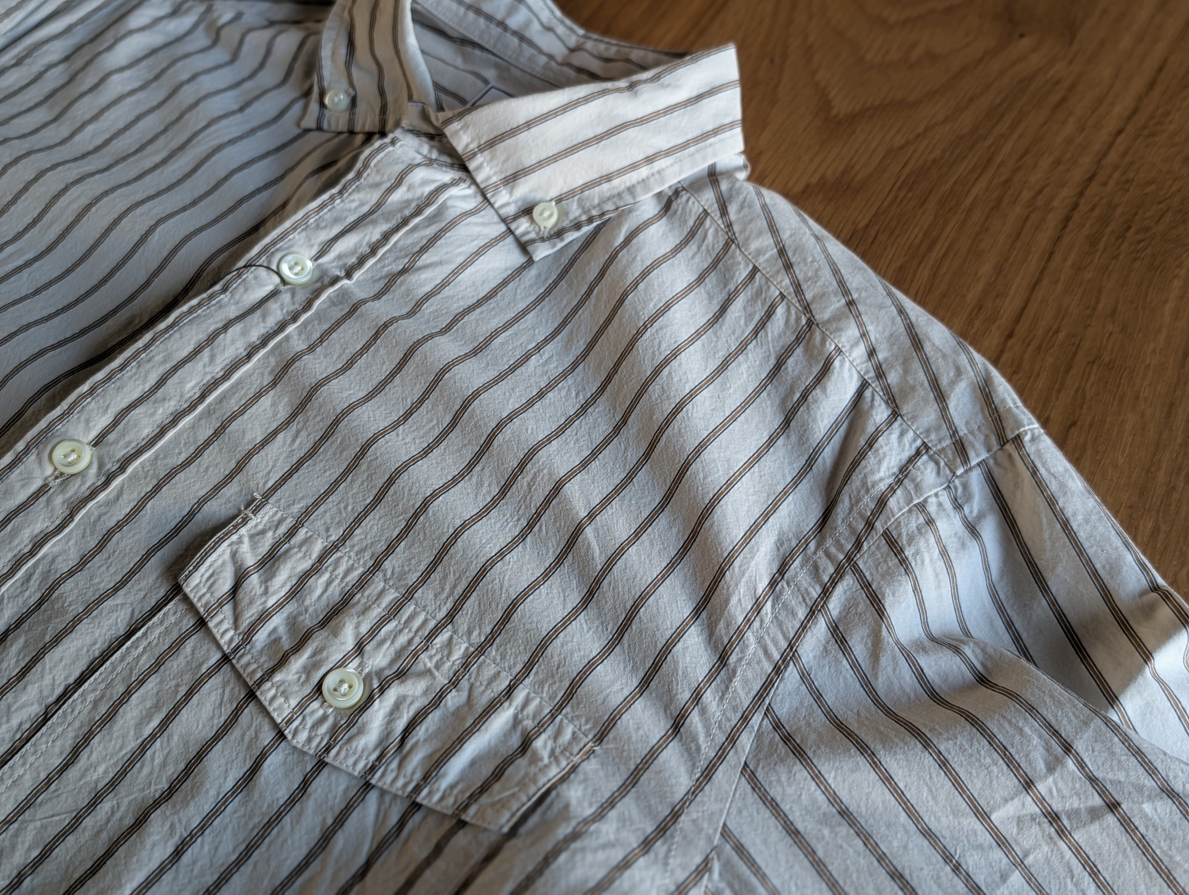 【STANDARD SHIRT】Pujol Relax -Stripe -(Unisex) | JAMES&CO.