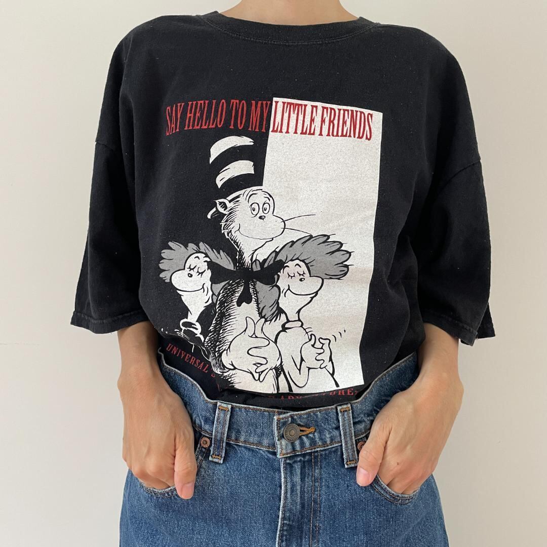 GF518 Tシャツ 00s アニメ パロディ グリンチ スカーフェイス 映画