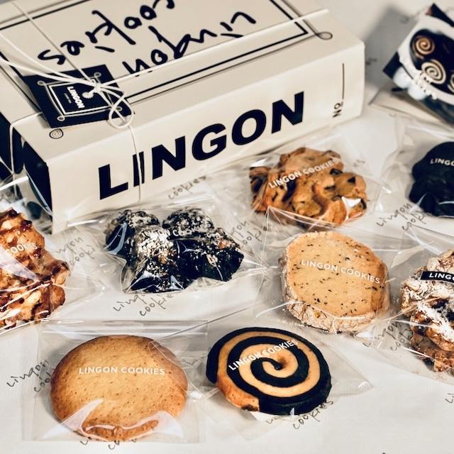 LINGON COOKIE BOX  ※手提げ袋付き - メイン画像