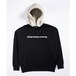 【PLEASURES/プレジャーズ】HARD DRIVE CREWNECK WITH HOODY パーカー / BLACK