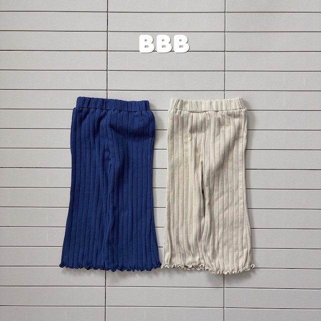【取寄】bella bambina|slim flare pants|スリムフレアパンツ|XXS-XL|kids|26 autumn