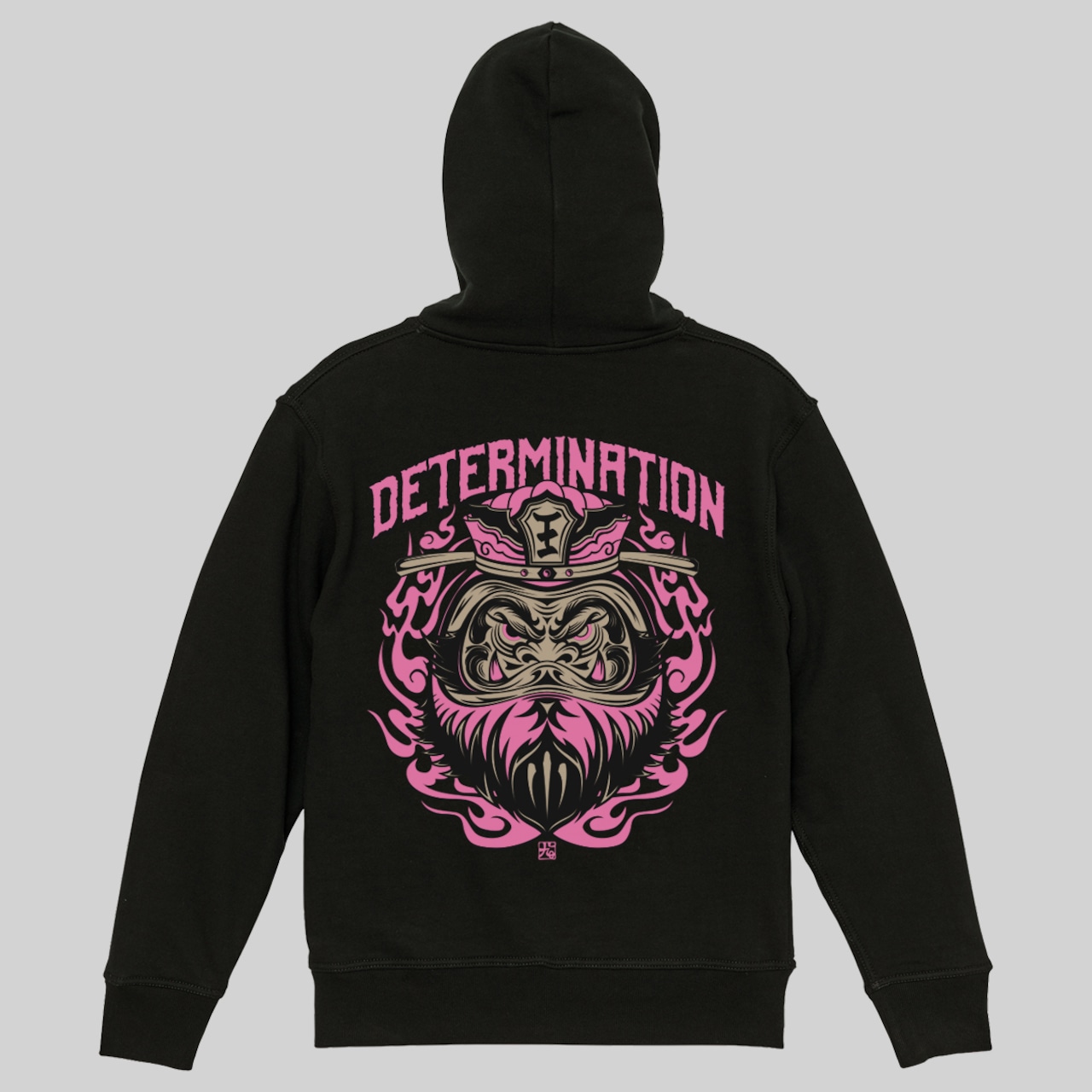 閻王 BLACK×PINK & Gradation  Zip-up Hoodie