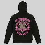 閻王 BLACK×PINK & Gradation  Zip-up Hoodie