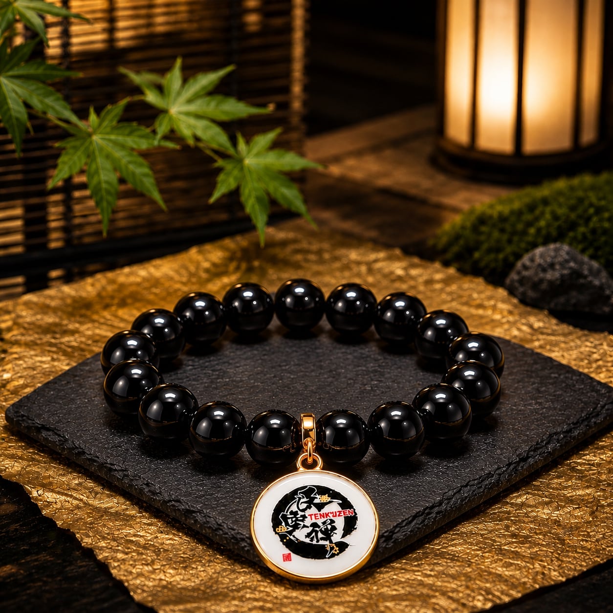 黒護(こくご)|モリオンブレスレット|お寺でご祈祷済み|黒水晶|天然石ブレスレット|パワーストーンブレスレット|縁切り|悪縁切り|魔除け|厄除け|厄払い|災難除け|浄化|開運|お守り|禅 (ZEN)|【天空禅】
