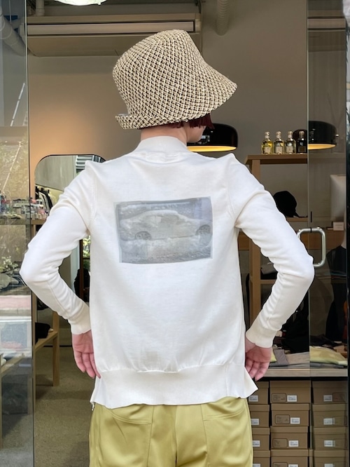 【23SS】PALOMAWOOL  /Organic cotton knitted zip sweater