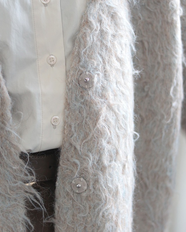 【hunch】起毛シャギー カーディガン　(251095)