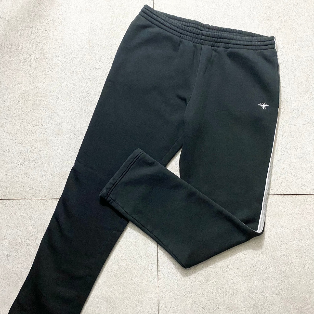 DIOR HOMME side-line sweat pants “bee”