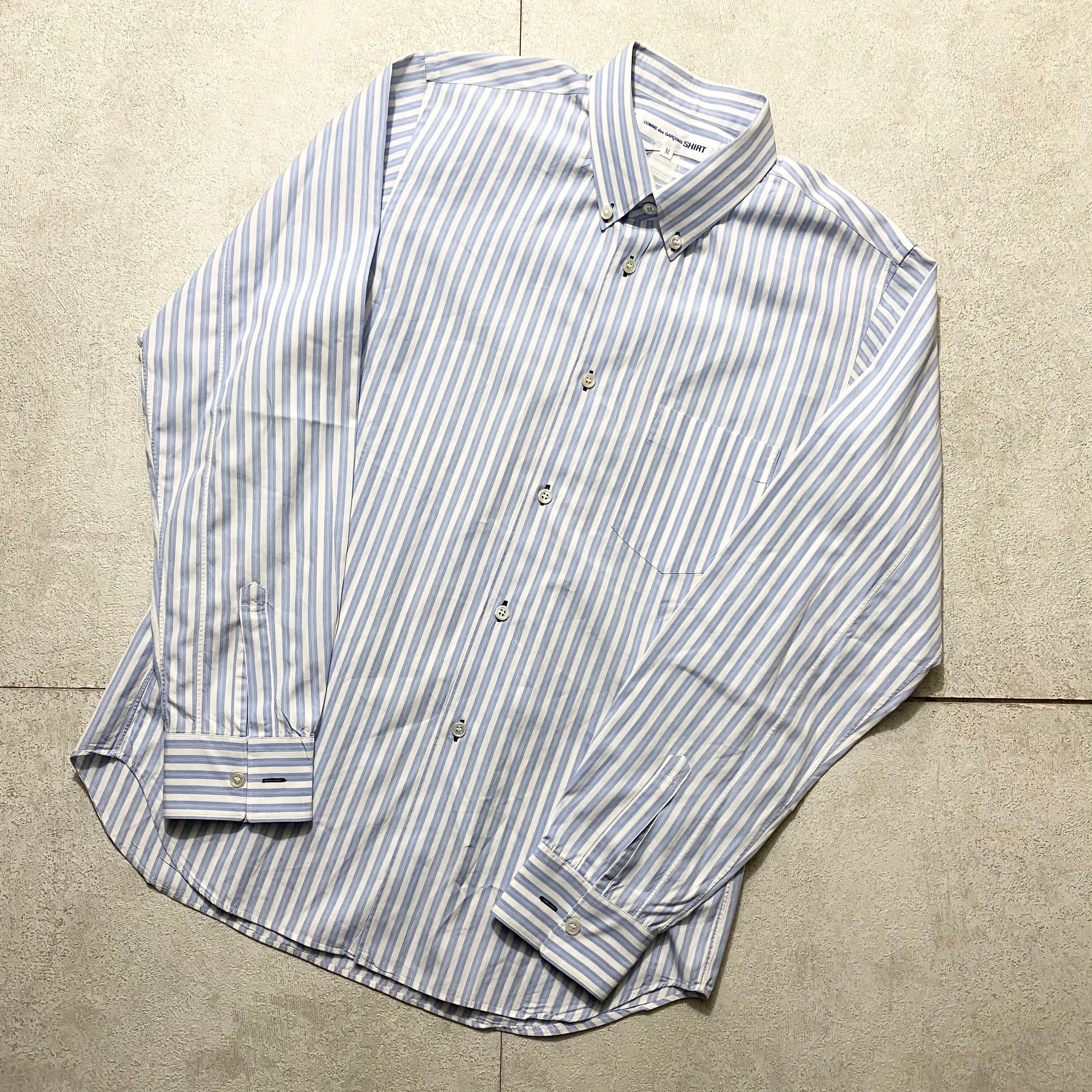 COMME DES GARCONS SHIRT stripe shirt | NOIR ONLINE