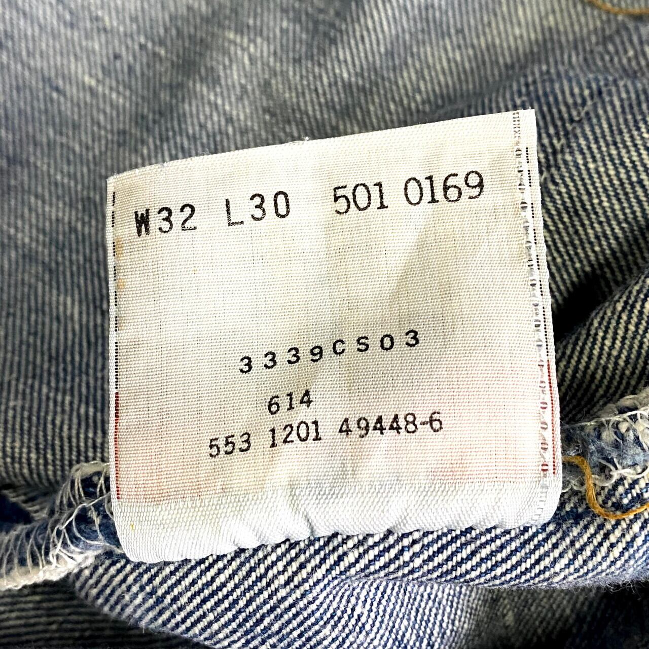 USA製 Levi's リーバイス 501 ストレート デニムパンツ メンズW32