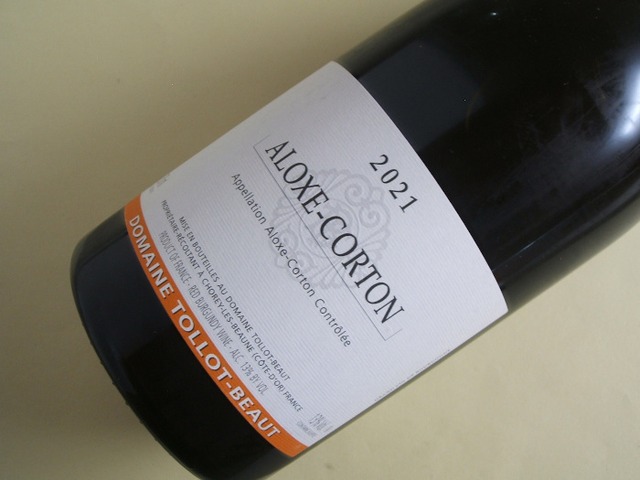 アロース・コルトン　赤　2021年　トロ・ボー