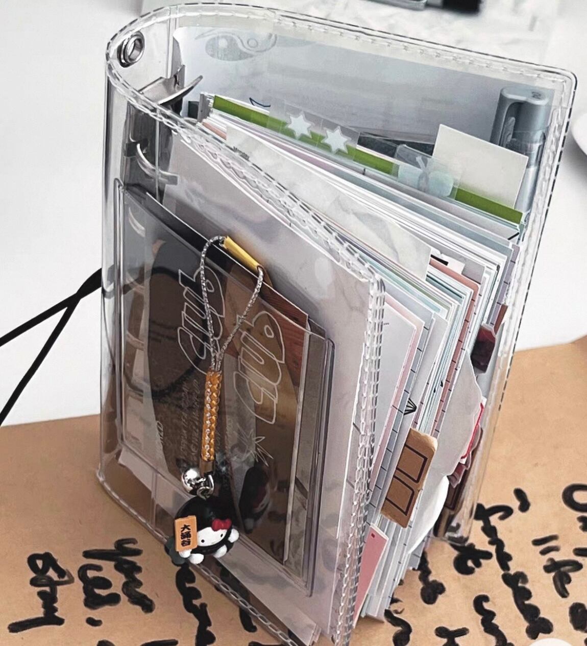 SEVEN MINT] クリアバインダー mini6サイズ | TOMOSHOP