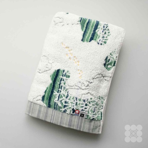 万緑 バスタオル／Banryoku bath towel