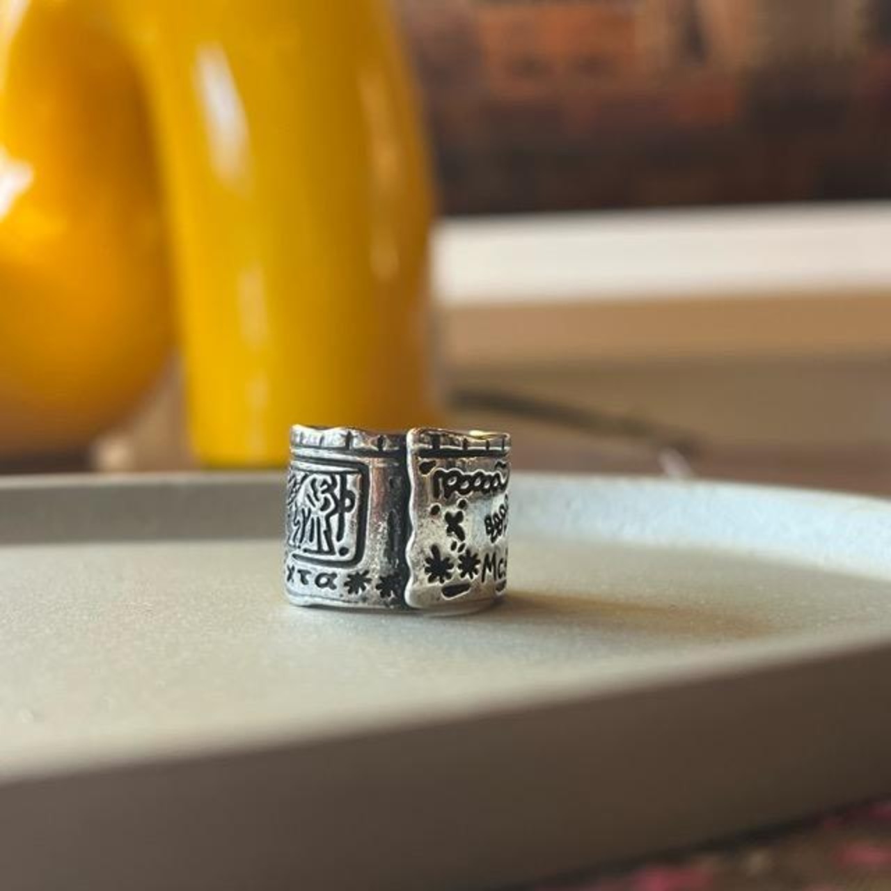 TOPANGA Jewelry Wide Pattern Ring　Size 12 13 ワイドパターンリング　指輪　リング　プレゼント