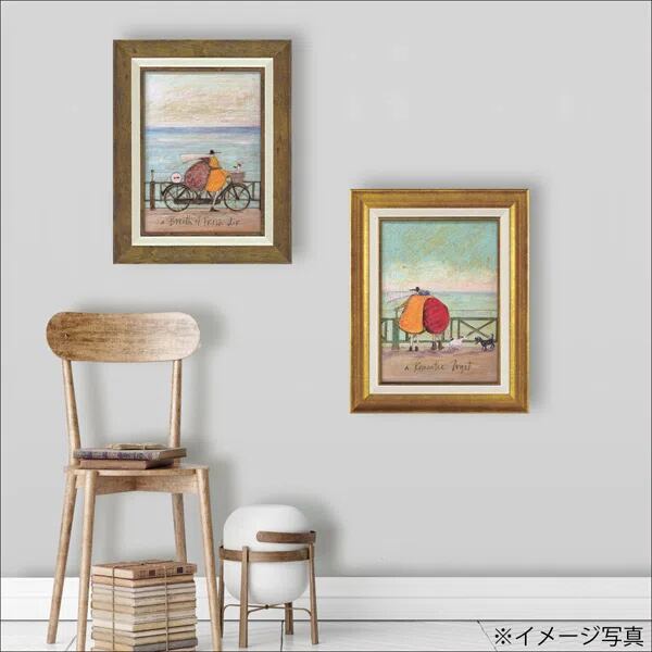 サムトフト 絵画「ロマンティックな約束」Sサイズ ゲル加工アート