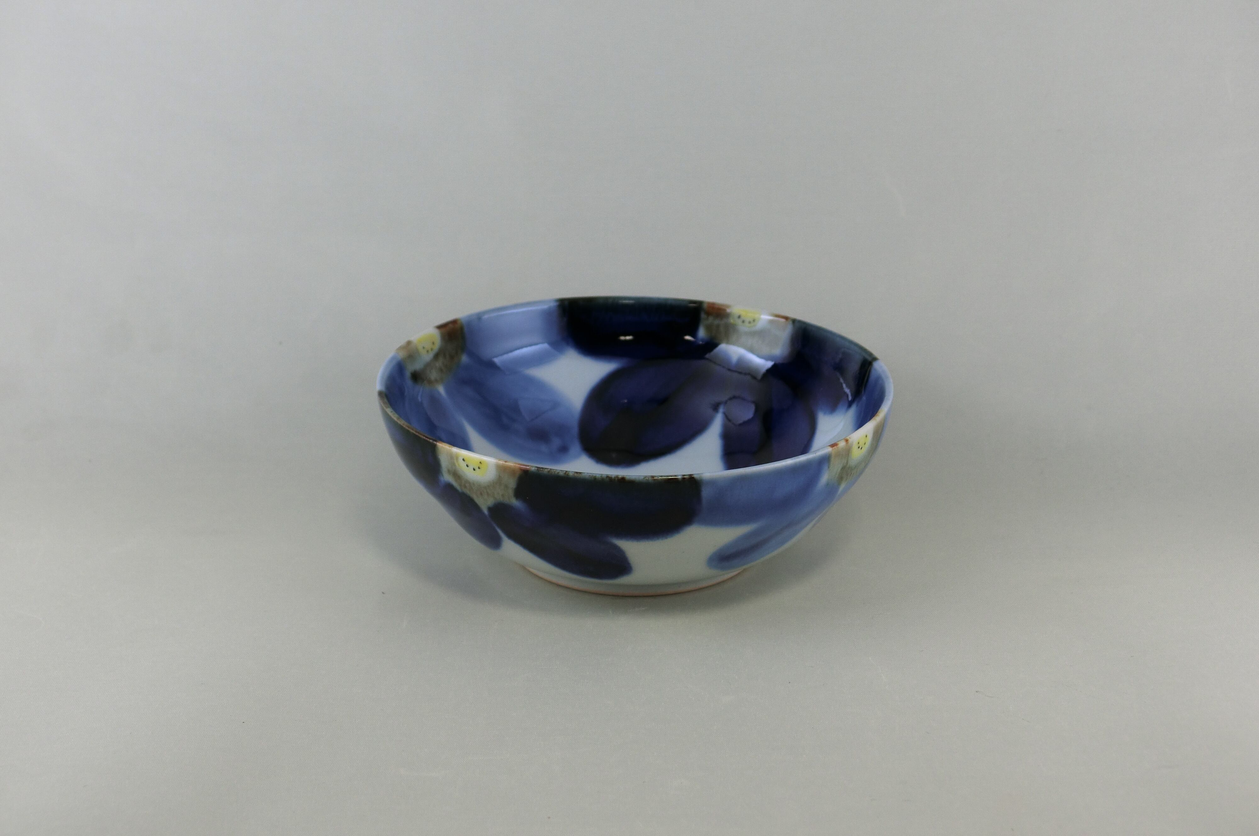 藍花紋丸小鉢