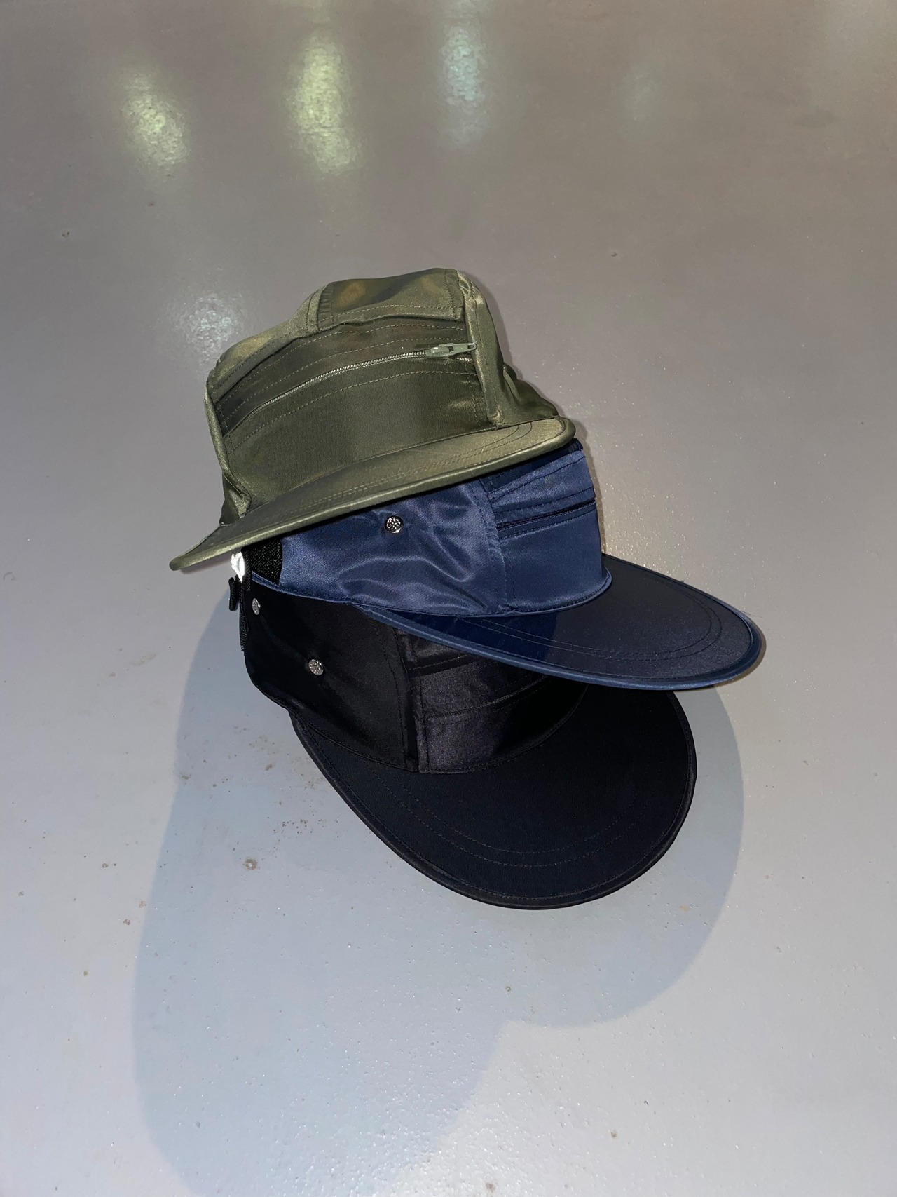 5panel CAP ロングビル/reflector