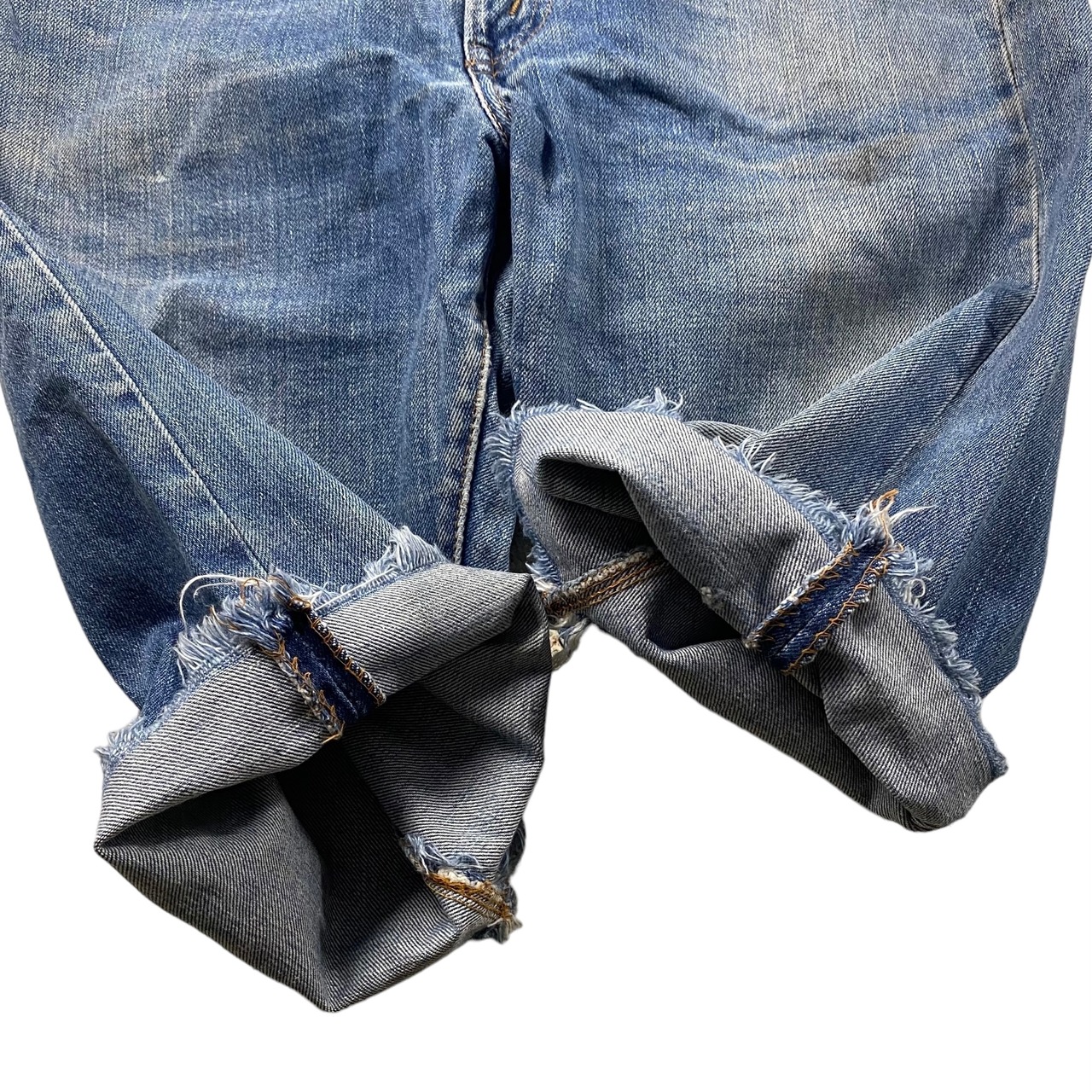 vintage 1970’s LEVI’S cut-off denim pants “505 single”