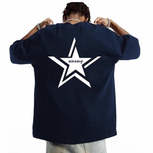 Star graphic back print tee 1393