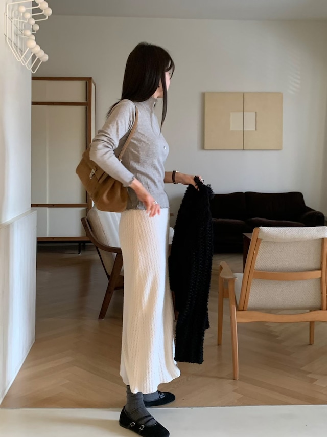 (予約) signature / Econal rari pola tee 4color