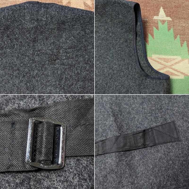 40s WOOLRICH Gray Wool Hunting Vest (40) | Wonder Wear 40s WOOLRICH Gray Wool Hunting Vest (40) | Wonder Wear