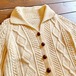 70s Lady's Vintage Fisherman cardigan