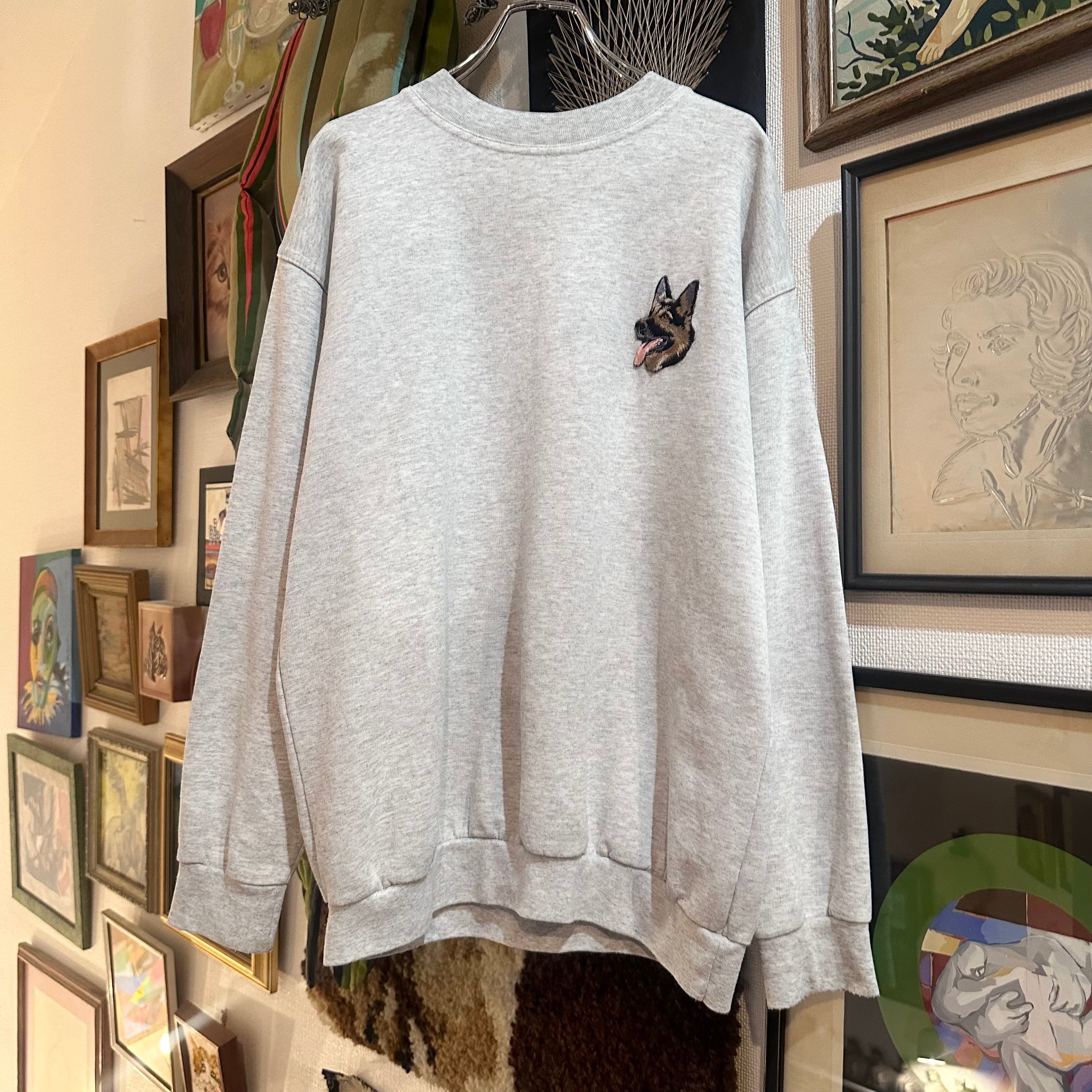 Sugar Street Weavers オオカミ柄スウェット 90's sugar street weavers Wolf Tapestry Sweatshirt オオカミ柄