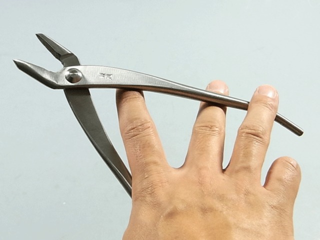 やっとこ ステン 小 180mm No.818 兼進 Bonsai Pliers Kaneshin