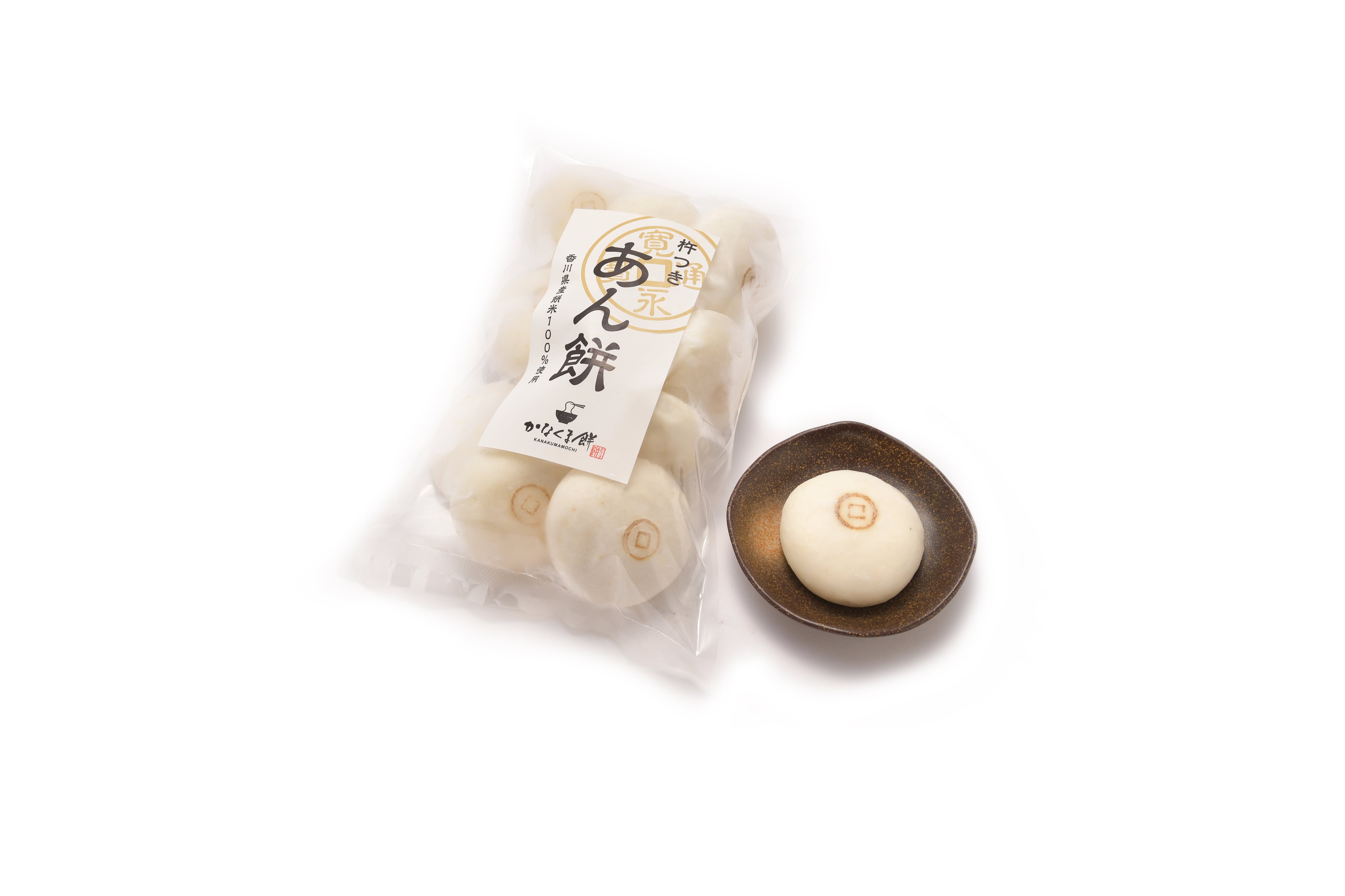 冷凍あん餅10個 | かなくま餅11号線