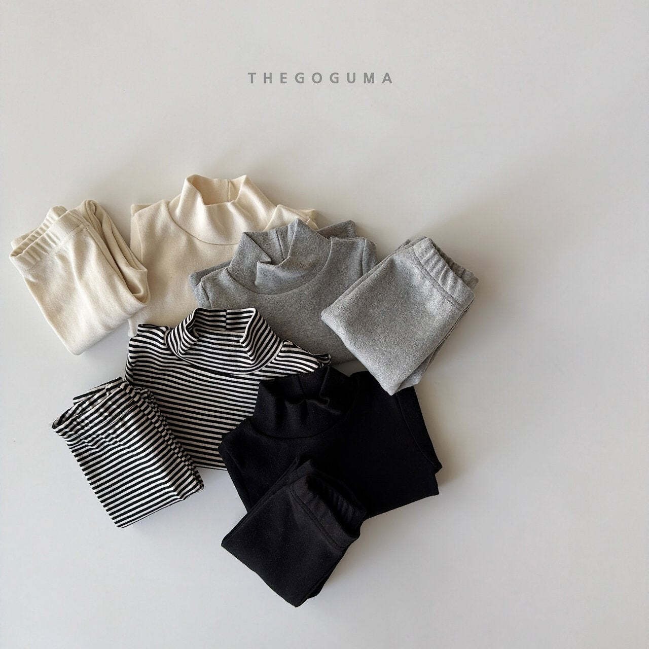【取寄】THE GOGUMA ふんわり無地レギンス|冬服|韓国子供服