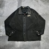 LINCOLN ELECTRIC suede leather work jacket