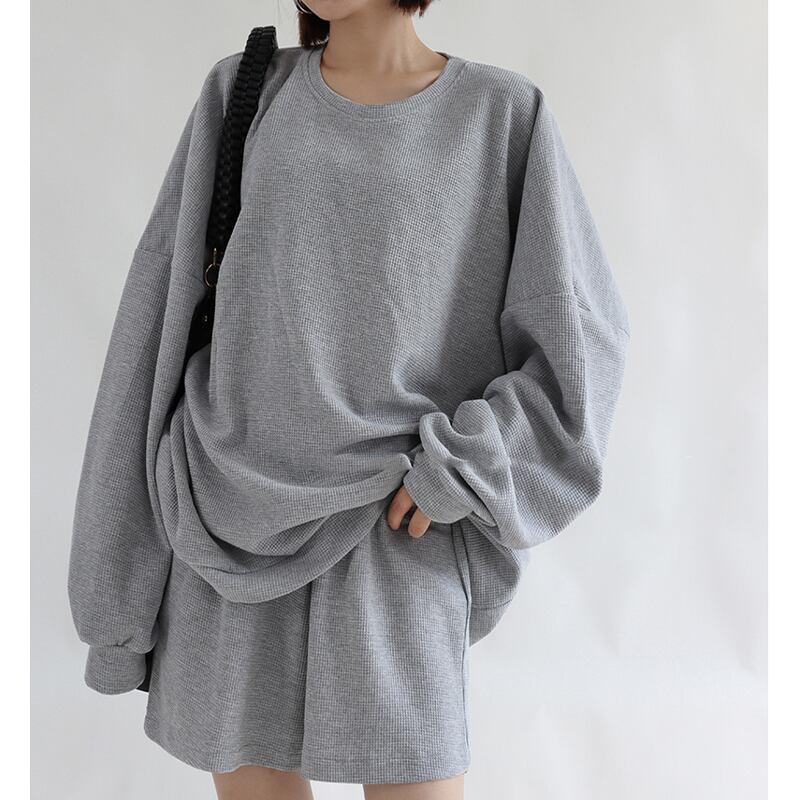 waffle tops & pants setup 10434