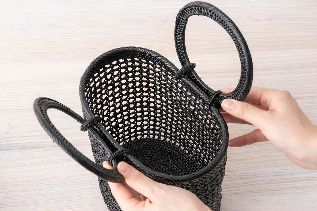 hint hint かごバッグ「BAG10」 小（2色） | 中村江里子セレクション