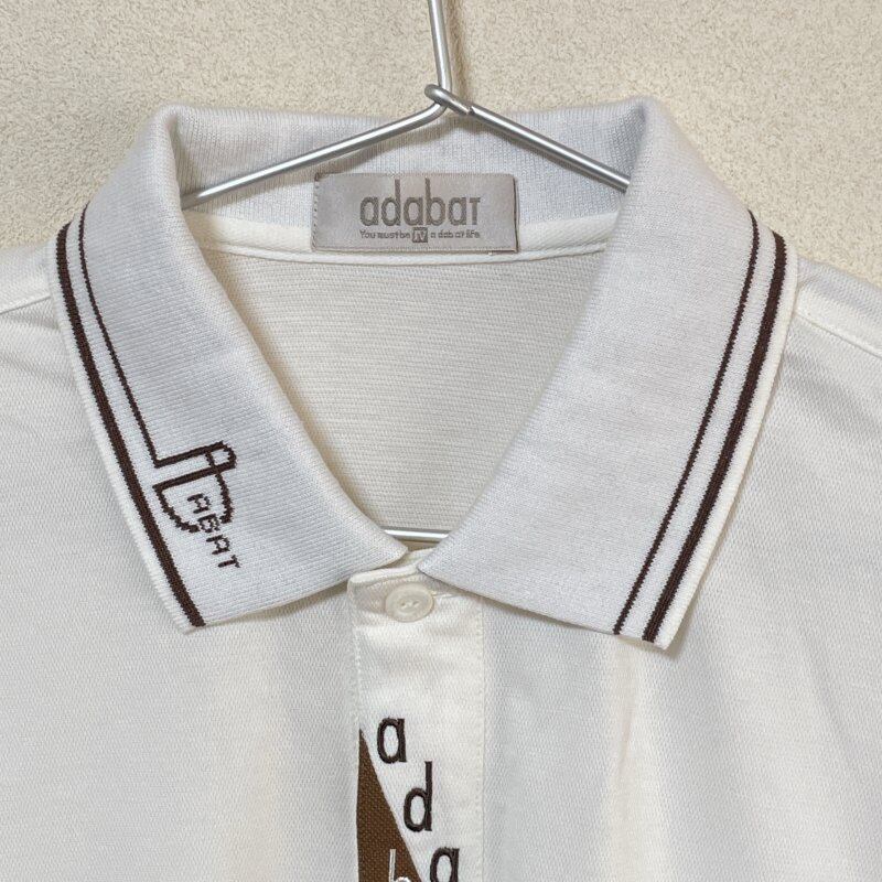新品　adabat　アダバット　半袖ゴルフポロシャツ　日本製　サイズ1