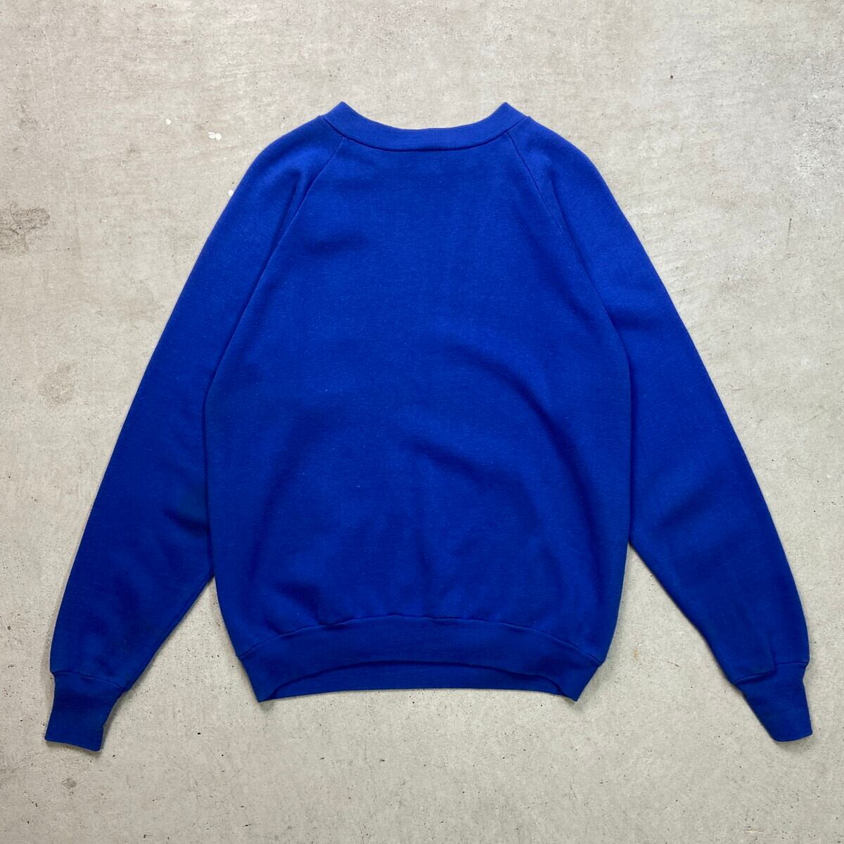 80年代 USA製 Healthknit ヘルスニット ブランクスウェットシャツ 無地
