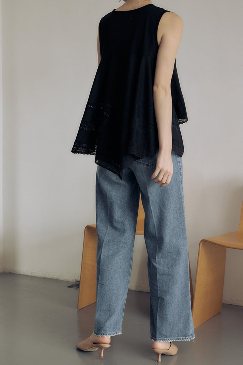 予約商品》〔SGN08111〕バックスカーフノースリーブトップス | AAYUSHI