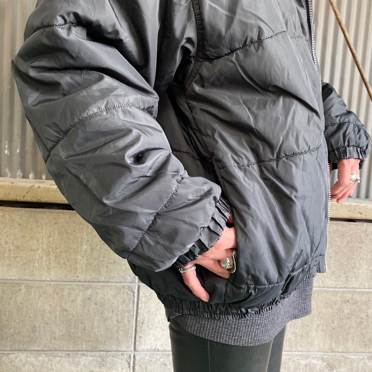 90年代 ビンテージ NIKE ナイキ リバーシブルジャケット メンズM ス 