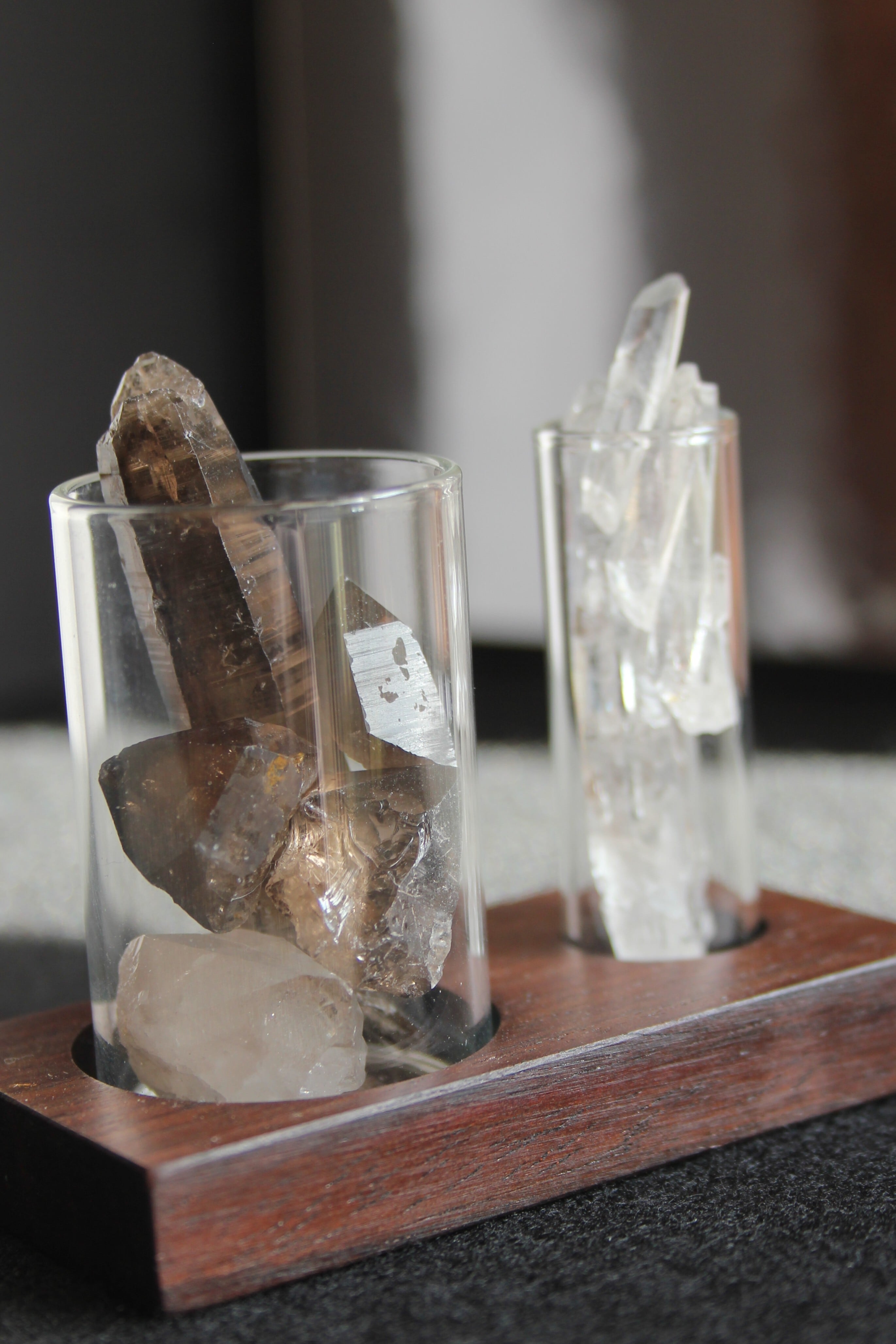 【918】宮崎クリスタル&スモーキー 試験管セット