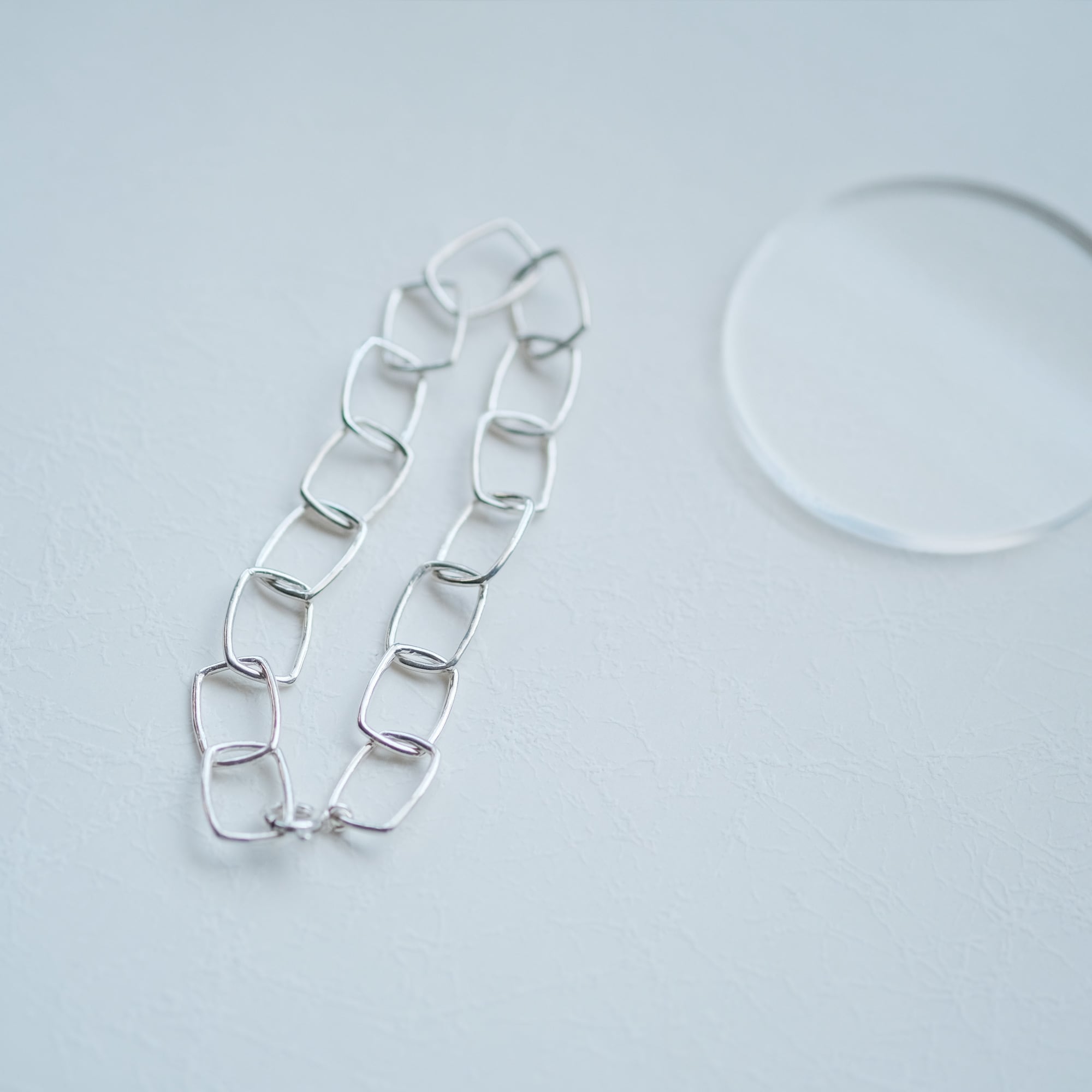 925 シルバー ヴィンテージ VINTAGE スクエアブレスレット SILVER925 SQUARE BRACELET/シルバー/ブレスレット Vintage] Silver