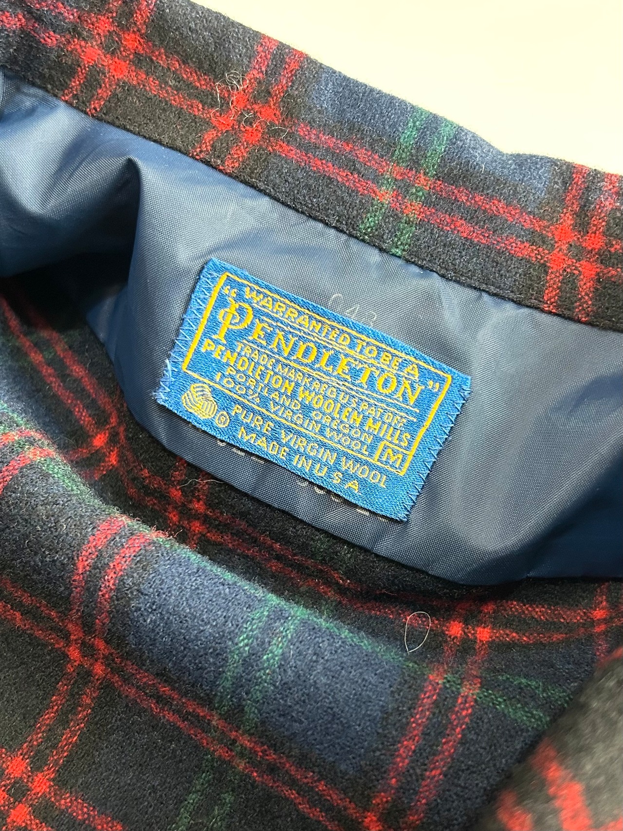 70s PENDLETON WOOL SHIRT MADE IN USA Size M