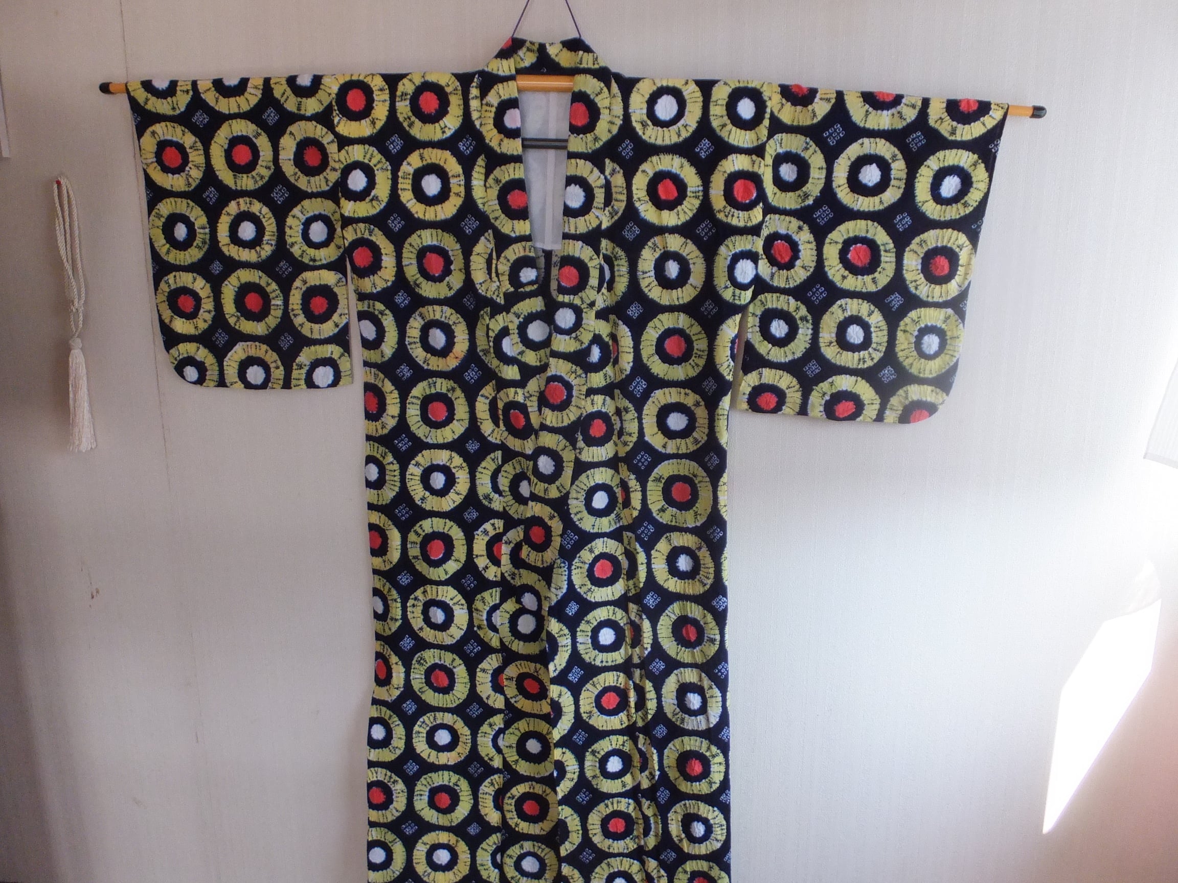 有松絞り 総絞り 着丈157裄63