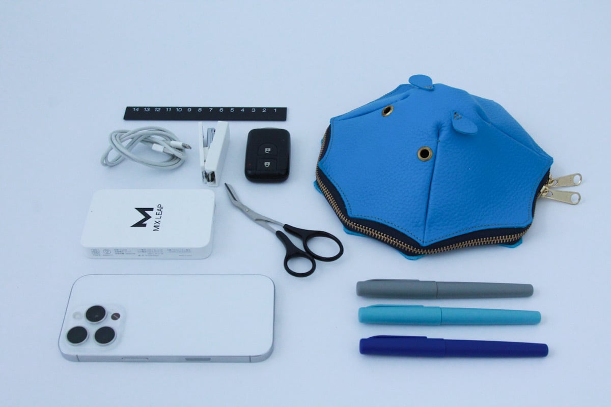 【未使用】かばんばか メンダコポーチ 水色 2025年12月11日20時再販予定】メンダコポーチ | かばんばか