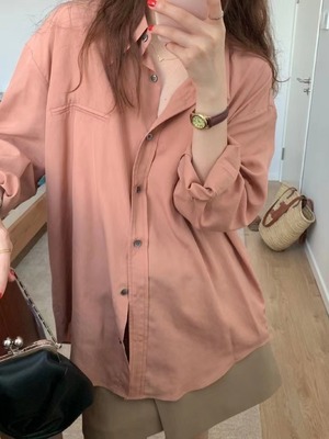 スラッシュポケットブラウス　AJ2205-603