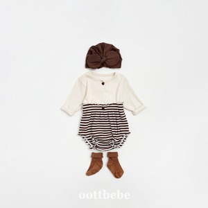【oott bebe】パピヨンキャンディブルマ ブラウン 70~80cm