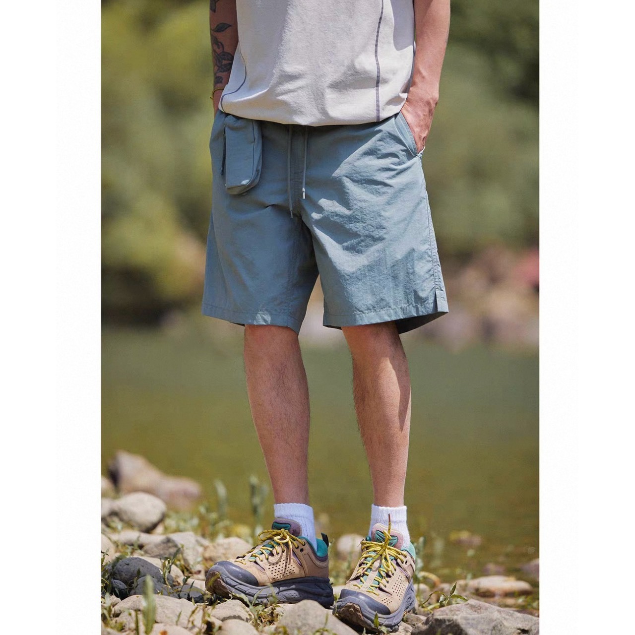 Mini pouch pocket easy shorts 1419 - 3