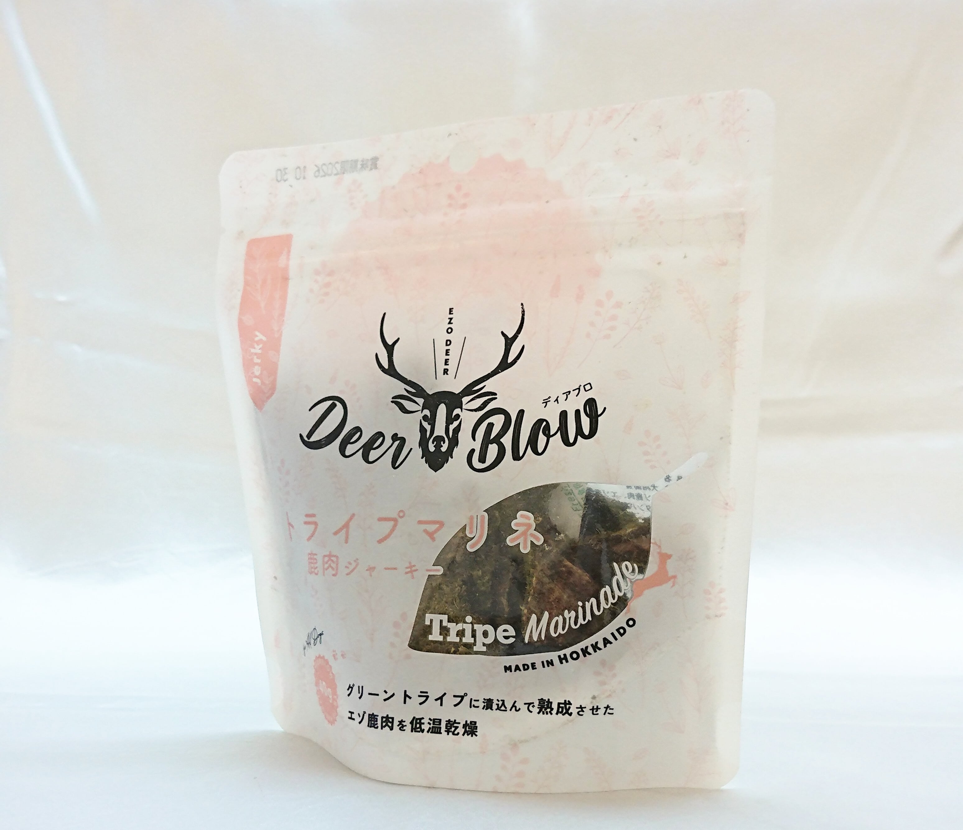 ディアブロ トライプマリネ 鹿肉ジャーキー 40g | ペットフード ディアブロ トライプマリネ 鹿肉ジャーキー 40g | ペットフード